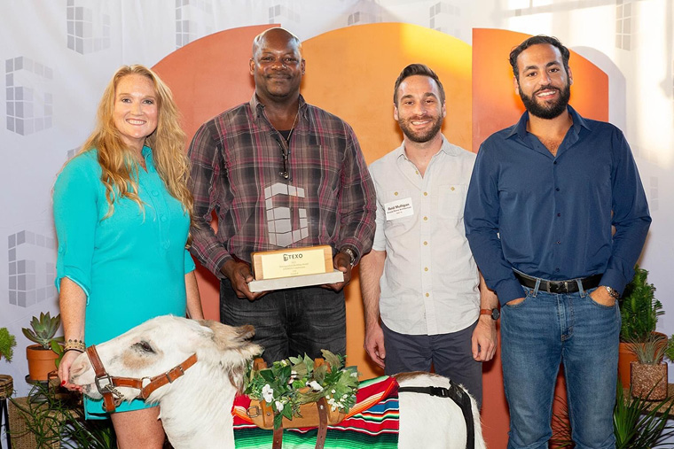 Industry event · team award portrait