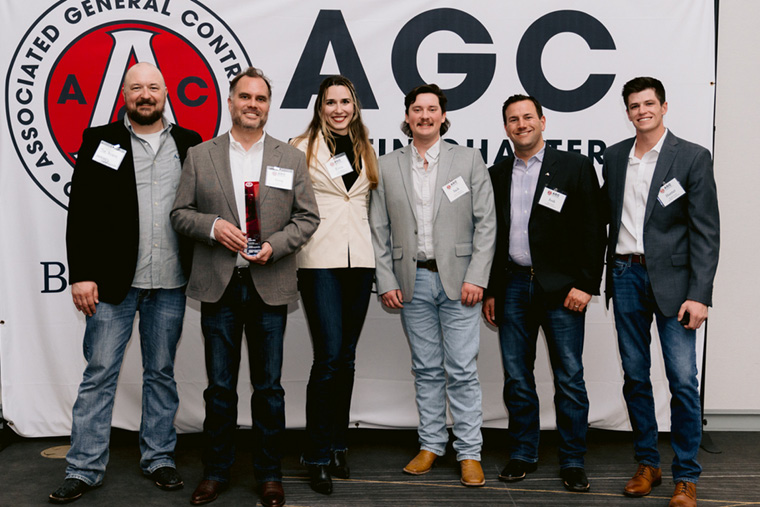 AGC award ceremony · industry colleagues