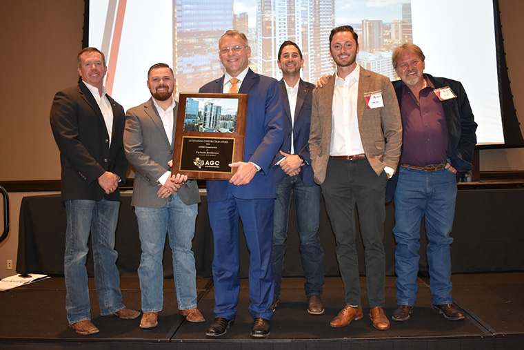 AGC award plaque · formal recognition ceremony